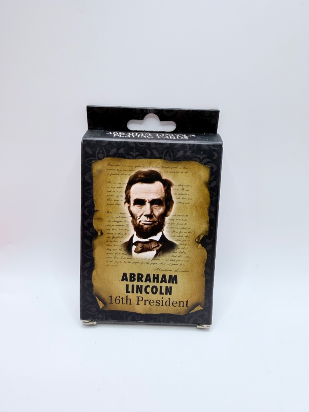Abraham Lincoln 16th President Playing Cards Americana Souvenirs & Gifts New